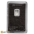 Valcambi 1 Gramm Platinbarren 999.9 Fein