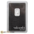 Valcambi 1 Gram Platinum Bar 999.9 Fine