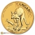 Australian Kangaroo 1/2 Ounce Gold Bullion Coin, 9999 Fine