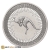 2023 Platinum 1 Ounce Kangaroo Coin 