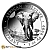 Tube of 20 x 2025 Somalian Elephant 1 Ounce Silver Coin